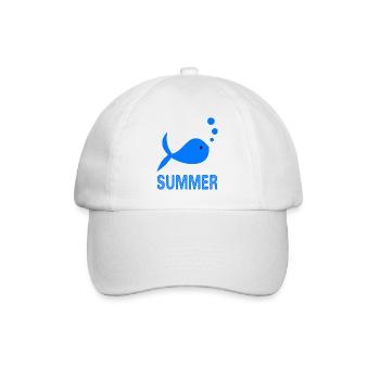 MAÎTRESSE. MAITRE. MERCI. MERCI MAÎTRESSE - Casquette classique - blanc/blanc - Devant