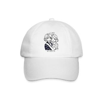 SISTERS I LOVE MY SISTER - Baseball Cap - white/white - Front
