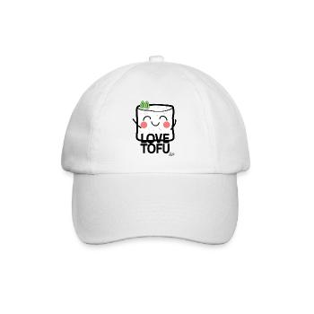 Tofu Love : Tofu Heartbreaker - Casquette classique - blanc/blanc - Devant