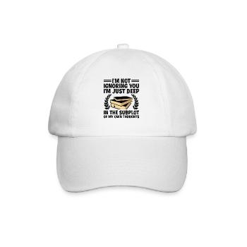 Professeur de littérature Professeur d’école Professeur drôle S - Casquette classique - blanc/blanc - Devant