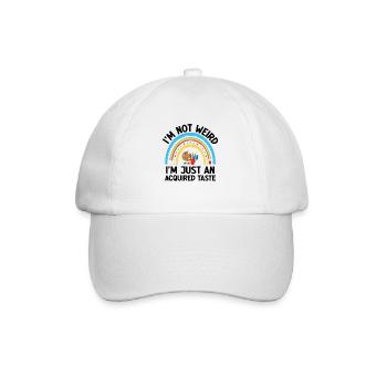 Art Teacher School Teacher Funny Art Teachers Scho - Baseball Cap - white/white - Front