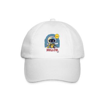 soft marshmallow ninja - Baseball Cap - white/white - Front