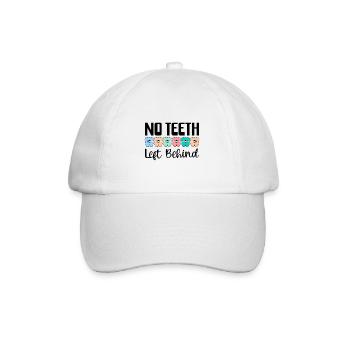 Braces orthodontist - Baseball Cap - white/white - Front