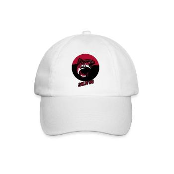 Salmon: Salm'On - Baseballkappe - Weiß/Weiß - Vorne