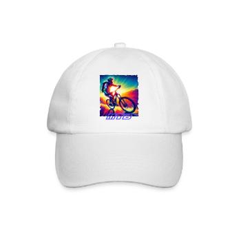 MTB Bike - Baseball Cap - white/white - Front