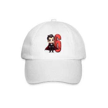 Creeps And Vampires – Six Years – 6. - Baseball Cap - white/white - Front