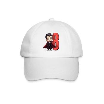 Creeps And Vampires – Eight Years – 8. - Baseball Cap - white/white - Front
