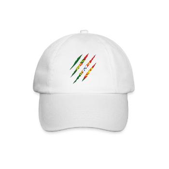 Portugal - Baseballkappe - Weiß/Weiß - Vorne
