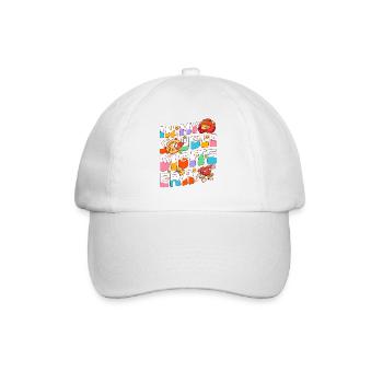10 Years Old 10th Birthday - Baseball Cap - white/white - Front