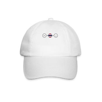 Retirement In Thailand Travel Thai Love - Baseball Cap - white/white - Front