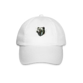 Wilderness Inside the Bear Retro Vintage - Baseball Cap - white/white - Front