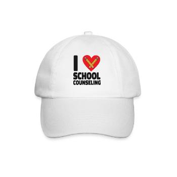 Conseiller scolaire Cœur I (Cœur) - Casquette classique - blanc/blanc - Devant