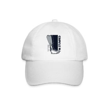 Eh bien, je suis perplexe Prothèse pied utilisateur jambe - Casquette classique - blanc/blanc - Devant