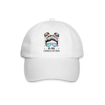Grossesse Enceinte Bébé Famille Femmes - Casquette classique - blanc/blanc - Devant