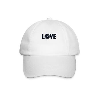 Donut Love Donnut Maker Glasierter Liebhaber Donut - Baseballkappe - Weiß/Weiß - Vorne