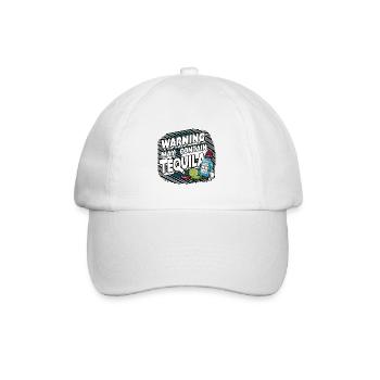 Warning May Contain Tequila 17 - Baseball Cap - white/white - Front