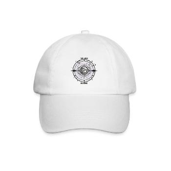 You Push I'll Catch 14 - Baseball Cap - white/white - Front