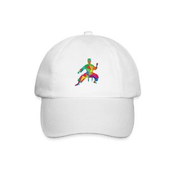 Karate, Judo, Taekwondo - Baseball Cap - white/white - Front
