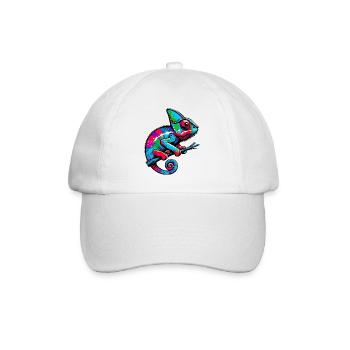 Chameleon - Baseball Cap - white/white - Front