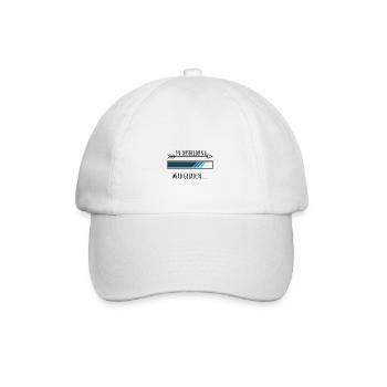 Ausbildung Personalisierter Beruf Jungs - Baseballkappe - Weiß/Weiß - Vorne