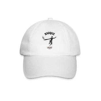Pelote basque dans le sang - Casquette classique - blanc/blanc - Devant