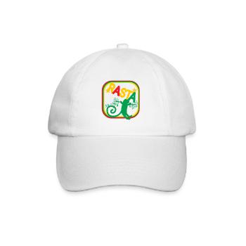 Rasta - Baseball Cap - white/white - Front