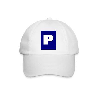 Parking pour les voitures - Casquette classique - blanc/blanc - Devant