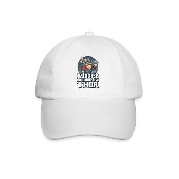 Viking Databaseadministra-thor Nerdy - Baseball Cap - white/white - Front