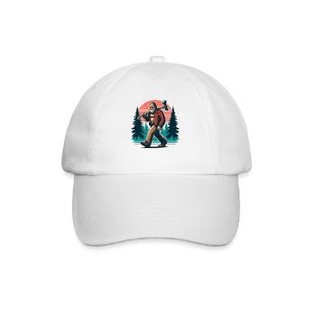 Holzfäller Forstwirt Bigfoot - Baseballkappe - Weiß/Weiß - Vorne