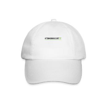 Raquette de joueur de tennis drôle - Casquette classique - blanc/blanc - Devant