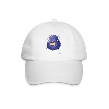 Le Yeti Sasquatch bleu frais - Casquette classique - blanc/blanc - Devant
