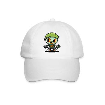 Zombie Halloween Bébé mignon - Casquette classique - blanc/blanc - Devant