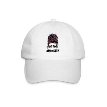 Halloween Momster Monster Mom - Baseball Cap - white/white - Front