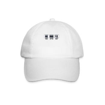 Good Better Best Bagpipe Great Highland Blowpipe - Baseball Cap - white/white - Front