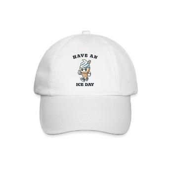 Have an nice day - Baseball Cap - white/white - Front