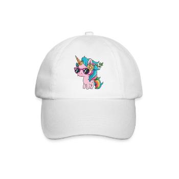 unicorn - Baseballkappe - Weiß/Weiß - Vorne