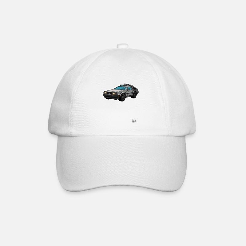 Lorean De, le futur est de retour - Casquette classique - blanc/blanc