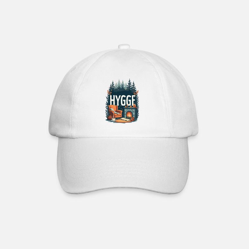 HYGGE - Baseballkappe - Weiß/Weiß