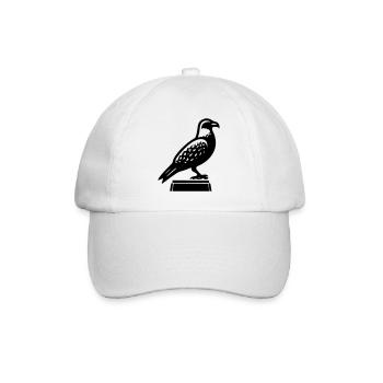 Hawk - Baseball Cap - white/white - Front