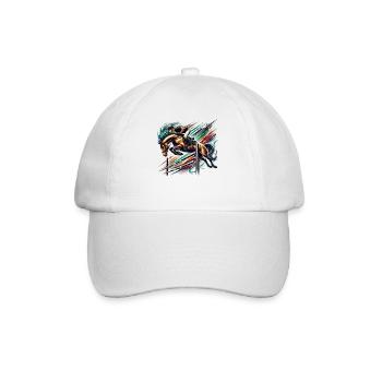 show jumpers - Baseball Cap - white/white - Front