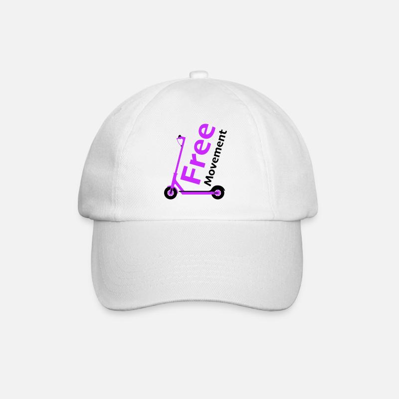 Trottinette liberté - Casquette classique - blanc/blanc