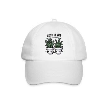 Die besten Farne für immer - Baseballkappe - Weiß/Weiß - Vorne
