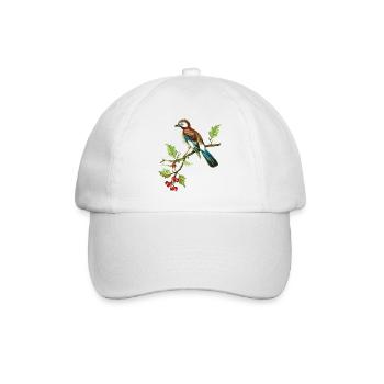 Oiseau coloré - Casquette classique - blanc/blanc - Devant
