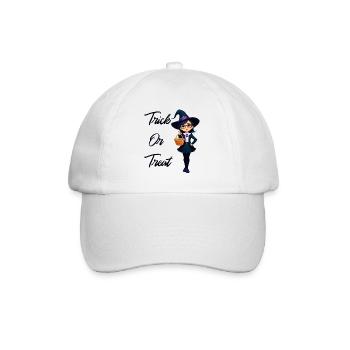 Süßes oder Saures - Baseballkappe - Weiß/Weiß - Vorne