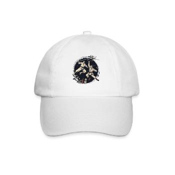 Arnis Eskrima Kali Fma - Baseball Cap - white/white - Front