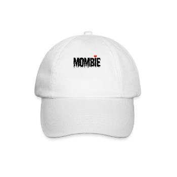 Mombie Mom Halloween Mom Zombie Mombie - Baseball Cap - white/white - Front