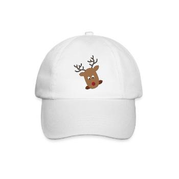 Weihnachten - Baseballkappe - Weiß/Weiß - Vorne
