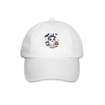 Halloween Partner Look One Spooky Mama Design - Baseball Cap - white/white - Front