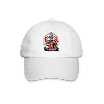 Hibachi Teppanyaki Bbq Japanese Cuisine - Baseball Cap - white/white - Front