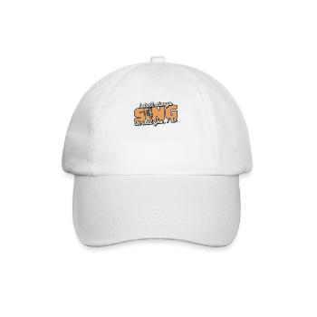 I Don't Always Sing Opera House Tenor Singer - Baseball Cap - white/white - Front